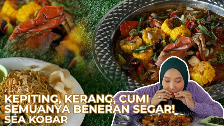 MURAH, BANYAK, PUAS!!! DARI KEPITING, CUMI SAMPAI KERANG SEMUANYA SEGAR! - SEA KOBAR | Kuliner Jambi