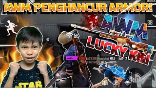 WOW!! AWM PENGHANCUR ARMOR 1X HIT ARMOR LVL 4 LANGSUNG HACUR! GILA BANGET AWMNYA!