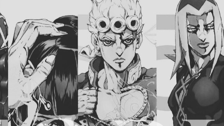 【JOJO5/Tear Burning Lines Group Portrait·Guard Team】Eutopia · 2 minutes and 10 seconds explosive hig