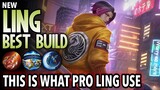 BUILD FOR FAST KILL | Ling Best Build for 2021 | Ling 3 Best Build and Emblem - Mobile Legends