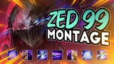 ZED99 Montage - How to "Dodge" Zed Ult Like Faker ( Best Zed Korea 2021 )