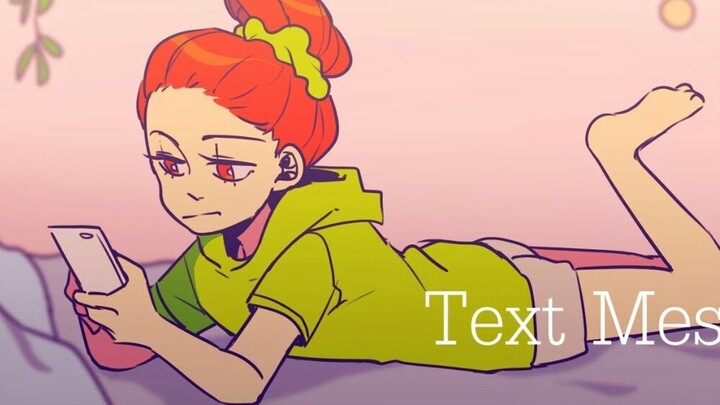 [meme]Tin nhắn văn bản Một đoạn phim hoạt hình ngắn nữ tính và siêu dễ thương