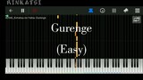 kimetsu No Yaiba/Demon Slayer Gurenge (easy) | piano Tutorial
