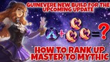 GUINEVERE NEW BUILD FOR THE UPCOMING UPDATE - EMBLEM SETUP - MASTER TO MYTHIC TUTORIAL - MLBB