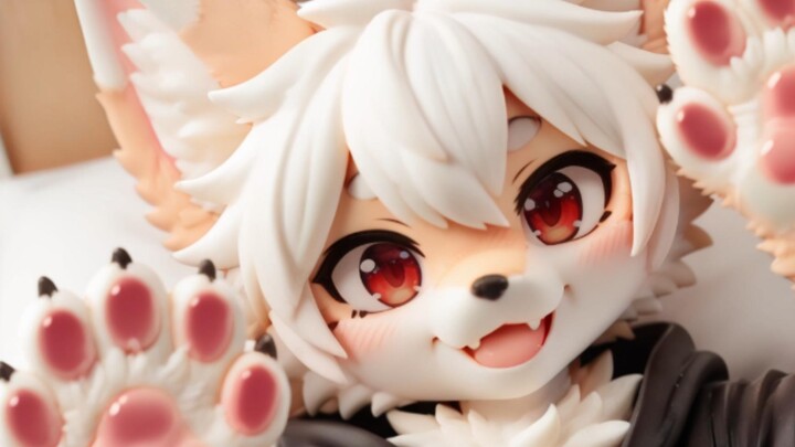 Plastic... plastic beast doge [AI painting] furry PVC style