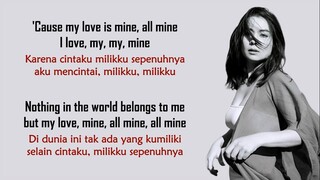 Mitski - My Love Mine All Mine | Lirik Terjemahan Indonesia