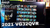 Asus 2021 TUF VG32VQR 1440P Gaming Monitor | Beast Mode