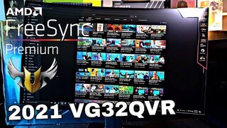 Asus 2021 TUF VG32VQR 1440P Gaming Monitor | Beast Mode