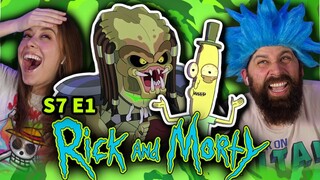 *RICK AND MORTY* Is Back With A Vengeance! (Season 7 Episode 1 Reaction)