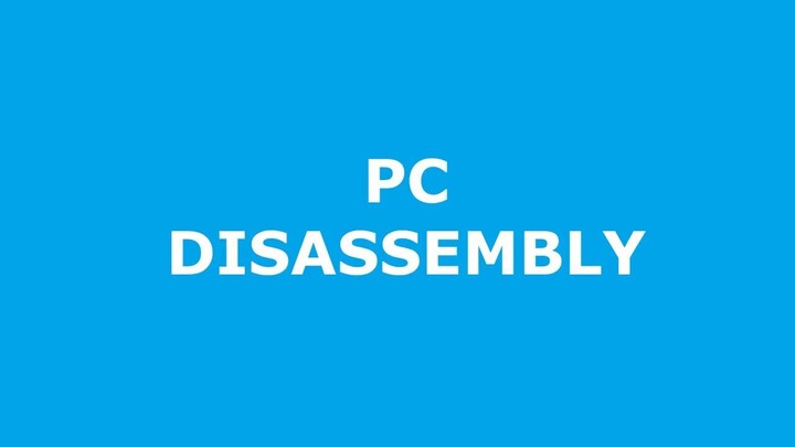 PcDisassemble