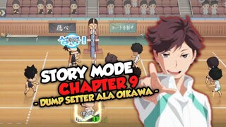 LANJUT STORY MODE CHAPTER 9 HAIKYUU TOUCH THE DREAM TERNYATA DISINI JUGA BISA DUMP SETTER