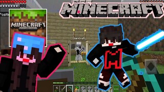 Minecraft Survival Let's Play | update sa aming world | Minecraft Pocket Edition (filipino)