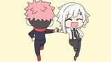 [ Bungo Stray Dog / Jujutsu Kaisen ] Yujin dan Atsushi berputar-putar (dua harimau suka menari)