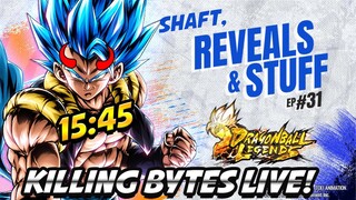 Killing Bytes Live Reaction Shaft, Reveals & Stuff 31 Dragon Ball Legends Neue Units!#dblegends #dbl