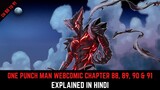 OPM Web Comic Chapter 88, 89, 90 and 91 Explained in Hindi