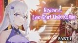 Review Live Chat unik kalian yuukk.... | Akazuki Maya live streaming in Bstation Part 1