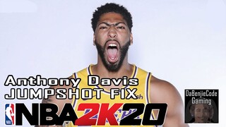 Anthony Davis Jumpshot Fix NBA 2K20