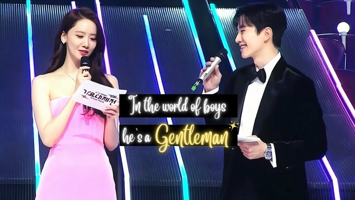 “In the world of boys, he’s a GENTLEMAN” for her • Lee Junho x Lim Yoona