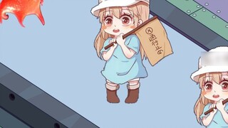 [Hataraku Saibou] Lini produksi sel, 500 juta keping