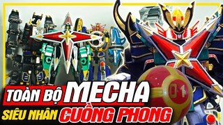 Hurricanger: Toàn Bộ ROBOT Mecha Siêu Nhân Cuồng Phong | meXINE