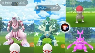 Finding our luck on Shiny Legendary Palkia and Heracross in Unlock Part 2