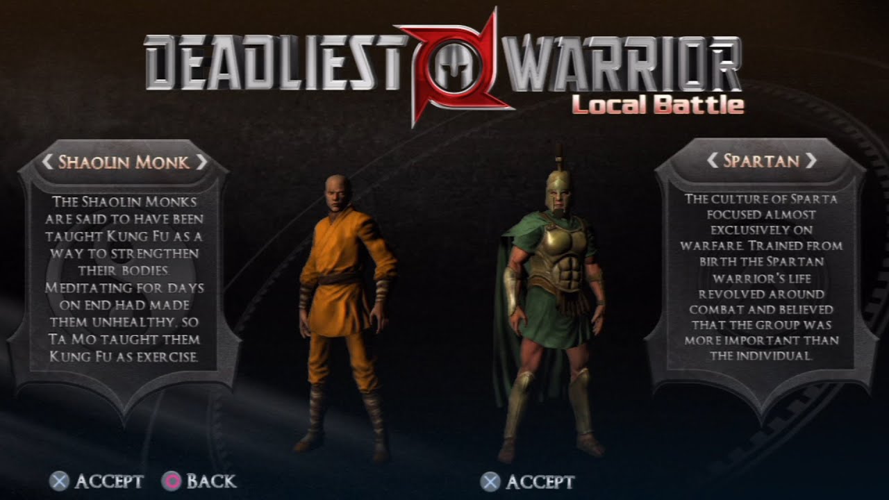 deadliest warrior legends ps3