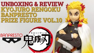 Unboxing & Review Kyojuro Rengoku Demon Slayer Kimetsu no Yaiba Banpresto Prize Figure (ENG SUB)