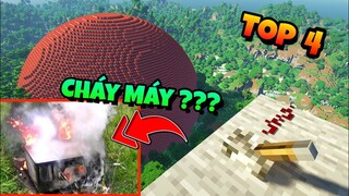 Top 4 Tai Nạn Bất Ngờ Xảy Ra Khi Chơi Minecraft Của Các Game Thủ Minecraft Như Thế Nào ??