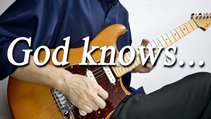 【Nỗi u sầu của Haruhi Suzumiya】"Có Chúa mới biết..." Cover Guitar điện
