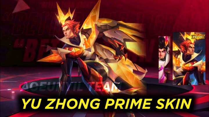 YU ZHONG M5 PRIME SKIN AND OTHER NEW SKINS IN MOBILE LEGENDS || MLBB NEW SKINS