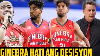 PBA LIVE : GINEBRA MIKEY WILLIAMS COACH TIMCONE NAGSALITA NA HATI ANG DESISYON NG GINEBRA