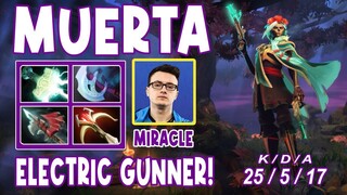 Miracle Muerta Hard Carry Highlights Gameplay with 25 KILLS | ELECTRIC GUNNER! | Dota 2 Expo TV