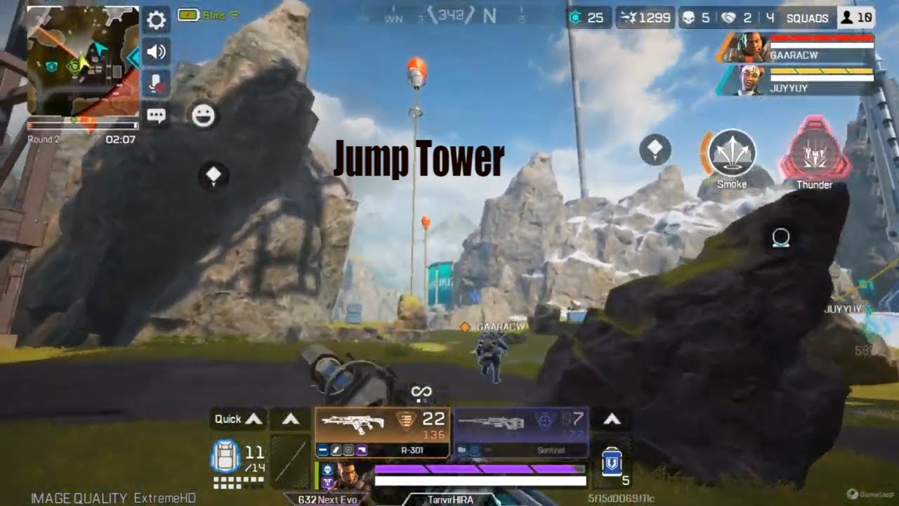 Apex Legends Mobile Use Jump Tower 5 Times In Battle Royale Bilibili