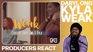 PRODUCERS REACT - Daryl Ong & Kyla Weak Reaction