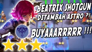 BEATRIX SHOTGUN ASTRO ! 1 HIT AJE SEMUA !!!