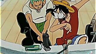 zoro being helpful to luffy