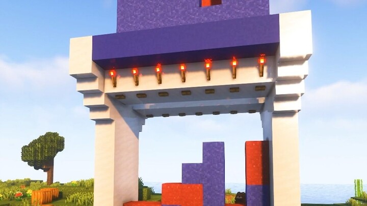 Minecraft: 2 trò chơi nhỏ đơn giản! Trải nghiệm Tetris "Purple Qi Donglai"!