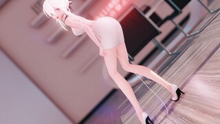 【弱音MMD】你...你别过来啊！再过来我喊人了啊！！【包臀裙弱音-Apple Pie】