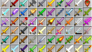 Minecraft nhưng Tôi Chế Tạo 100 Cây Kiếm Siêu Mạnh