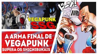 A CRIAÇÃO FINAL DE VEGAPUNK A FORÇA QUE SUPEROU OS SHICHIBUKAIS - ONE PIECE