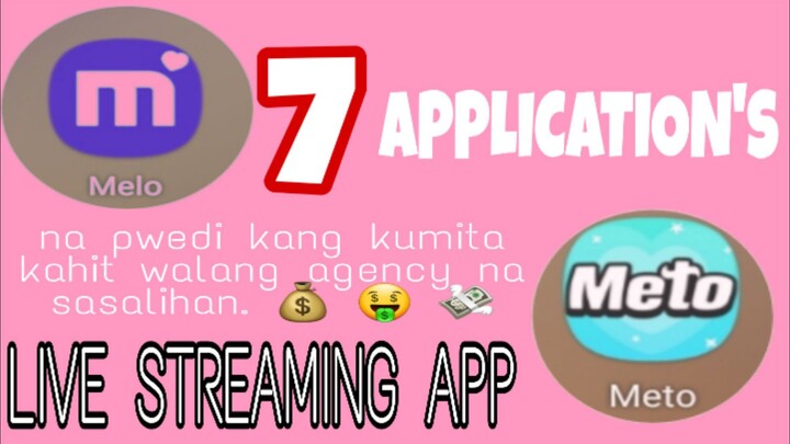 7 application livestreaming that you can earn money online. using your mobile android phone.