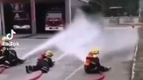 fireman trying to help 🤣😂🤣😂😂