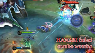 Hanabi Gameplay want to COmbo womboo but fail haha