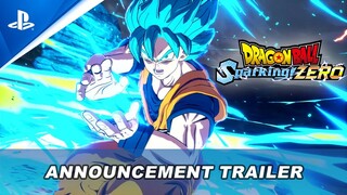 Dragon Ball: Sparking! Zero - Announcement Trailer | PS5 Games