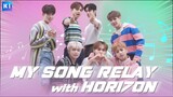 HORI7ON sing their favorite Filipino songs 🎶🎤 | My Song Relay