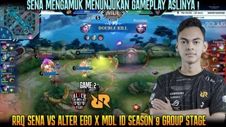 IYANZ MENGAMUK LANGSUNG BANTAI2! GAME 2 RRQ SENA VS ALTER EGO X MDL ID SEASON 9