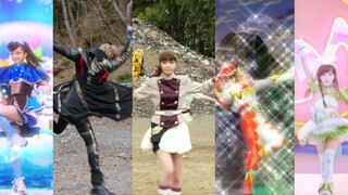 [ความละเอียดสูงสุดเต็ม] ช็อตพิเศษของการแปลงร่างการเต้น Caesar, Zimei, Saki และ Fasu มาแล้ว!