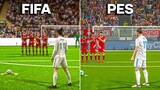 Gareth Bale FREE KICKS | FIFA vs PES (2008-2023)