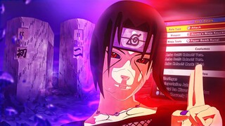 Itachi Uses The BEST Attack Build In Shinobi Striker
