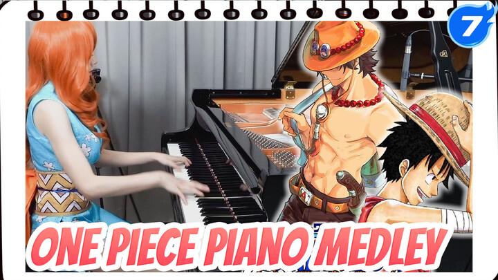 One Piece Piano Medley - 1,000,000 Subscribers Special | Ru's Piano_7